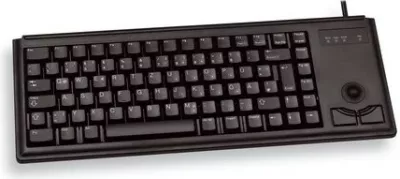 Tastierë Cherry G84-4400, QWERTZ, me trackball, USB, e zezë