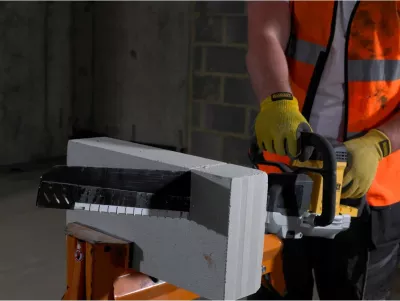 Teh sharrë DeWALT Spezialsaegeblatt HM 430mm për beton të lehtë
