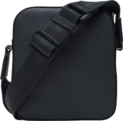 Çantë crossbody për meshkuj BOSS Ray_NS zip N. 10263216 01, blu e errët