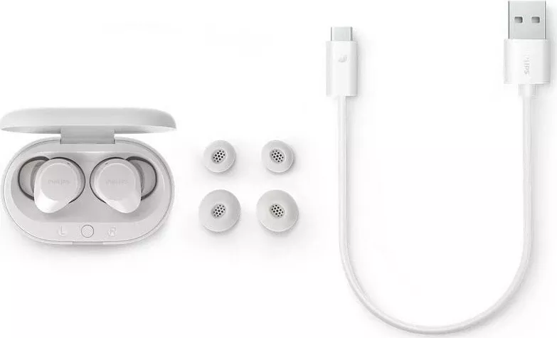 Kufje Philips TAT1209, True Wireless, Bluetooth 5.3, të bardha