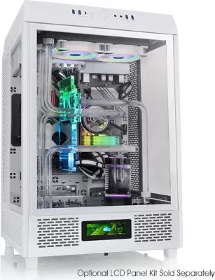 Kasë Thermaltake The Tower 500 Snow White, midi tower, e bardhë