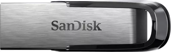 USB 3.0 SanDisk Ultra Flair, 128GB, e zezë/argjend