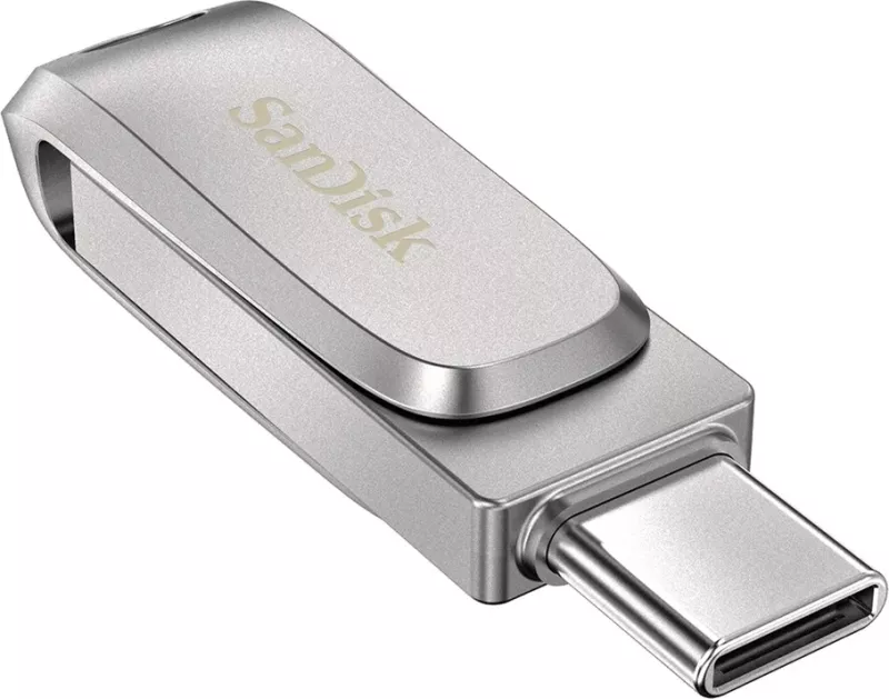 USB Flash SanDisk Ultra Dual Drive Luxe 512 GB, USB Type-A / USB Type-C 3.2 Gen 1