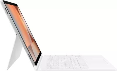 Mbështjellës tastierë Samsung EF-DX825, QWERTZ, gjermanisht, Touchpad, Galaxy Tab S10+ / S9+ / S9 FE+, bardhë
