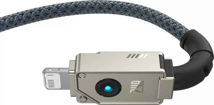 Kabllo USB Baseus Unbreakable, 2 m, 5V-2.4A, E zezë