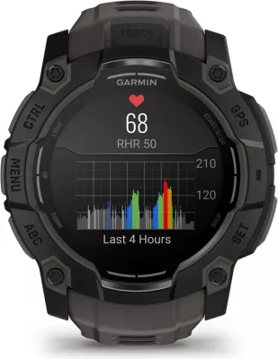 Smartwatch Garmin Instinct 3 AMOLED, 50 mm, GPS, i zi