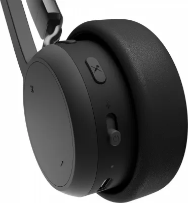 Kufje wireless Lenovo 4XD1Q30302, stereo, Bluetooth 5.3, mikrofon, e zezë