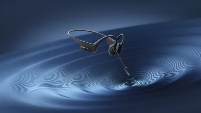Kufje wireless SHOKZ OpenComm2 UC me Bluetooth për Video-Konferenca, e Zezë