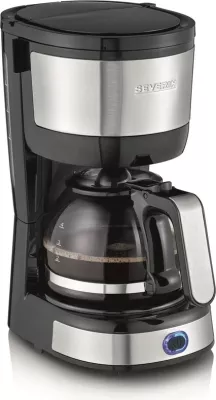 Makine kafeje Severin KA 4808, drip, 4 filxhanë, gjysmë automatike, e zezë