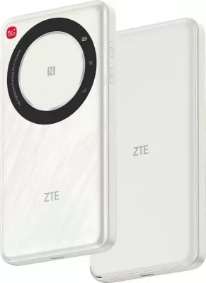 Router mobil ZTE U30 Air 5G, Wi-Fi 6, bateri 4500mAh, bardhë