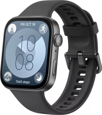 Smartwatch Huawei WATCH Fit 3, AMOLED, 1.82", GPS, Wi-Fi, e zezë