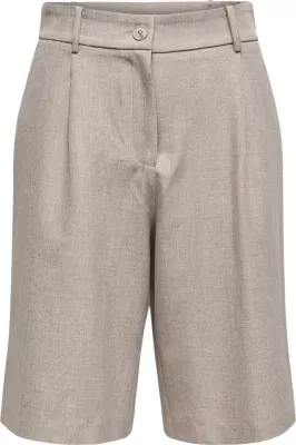 Shorce bermuda për femra Only Onllinda HW Mel Long Shorts TLR NOOS 15351444, të hirtë [Madhësia: 36]