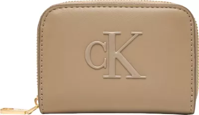 Portofol Calvin Klein LV04F1154G për femra, bezhë