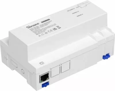 Switch smart Wi‑Fi SONOFF SPM-MAIN, matje e konsumit të energjisë, RS-485, 100-240V, i bardhë