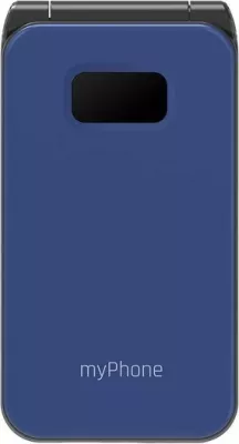 Telefon flip myPhone FLIP LTE, ngjyrë e zezë