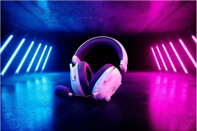 Kufje Razer BlackShark V2 Pro 2023, Bluetooth, 2.4 GHz, e bardhë
