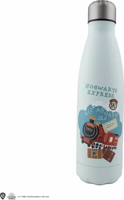 Shishe termike Cinereplicas Hogwarts Express 500 ml, inox, blu e çelët