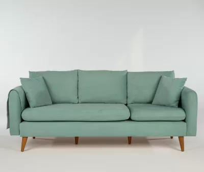 Divan treshe Atelier del Sofa, Sofia, ngjyrë jeshile deti