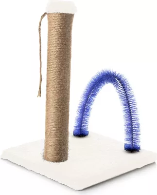 Dërrasë për gërvishtje për mace, e bardhë, Paws & Whiskers, Kas1KT40WHT