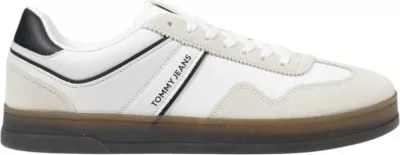 Atlete për meshkuj Tommy Hilfiger Jeans Greenwich Leather EM0EM01524, të zeza