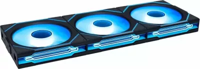 Ventilator PC Lian Li UNI FAN SL-INF120 ARGB Wireless 120mm PWM, i zi, set 3 copë