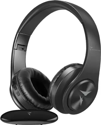Kufje wireless Techmade për TV, të zeza