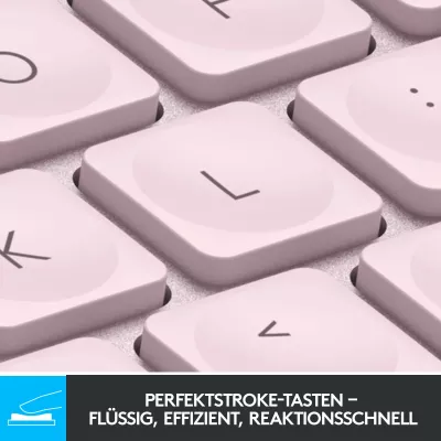 Tastierë Logitech MX Keys Mini, Wireless, LED, Pink