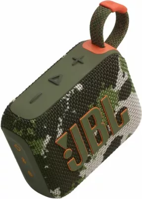 Altoparlant Bluetooth portativ JBL Go 4, 4.2W, IP67, 7 orë, Bluetooth 5.3, Squad (kamuflazh)