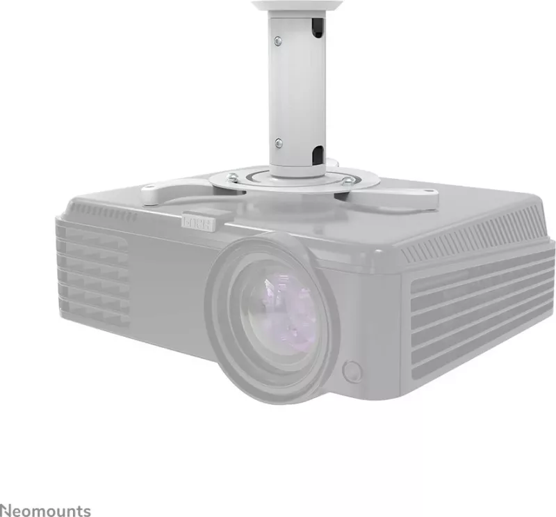 Mbajtës tavani për projektor Neomounts BEAMER-C80WHITE, 15 kg, i bardhë