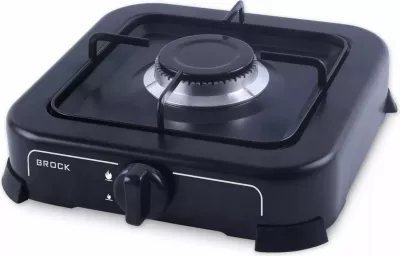Reçho gazi portative Brock GS 2001 BK, 1 djegës gize, për G30/G31, e zezë