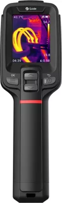 Kamerë termike Guide Sensmart E2+, 256x192, 16 GB, LCD, e zezë