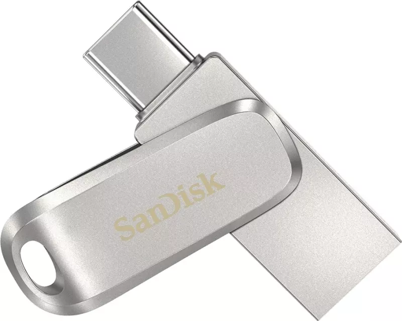 USB Flash SanDisk Ultra Dual Drive Luxe 512 GB, USB Type-A / USB Type-C 3.2 Gen 1