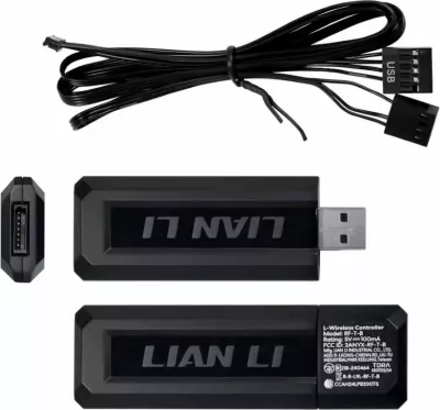 Ventilator PC Lian Li UNI FAN SL-INF120 ARGB Wireless 120mm PWM, i zi, set 3 copë