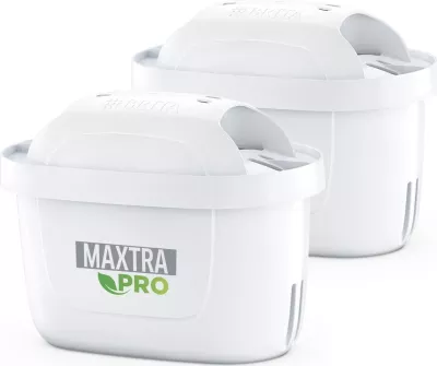 Kartush filtrues uji Brita Maxtra Pro, për ujë të fortë, 2 copë, bardhë