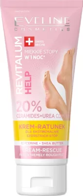 Krem për këmbë Eveline Cosmetics Revitalum Cream-Repair për femra, 75ml