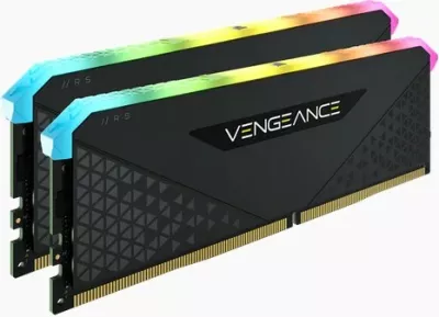 RAM Memorje Corsair Vengeance RGB 32GB (2x16GB) DDR4 3200MHz, e zezë