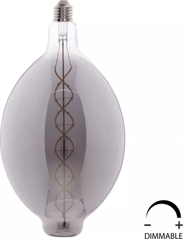 Llambë LED filament, ngjyrë tymi, FH4051.03, 8W, E27, 3000K, e zbehtë