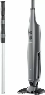 Pastrues pishine me bateri AIPER Pilot X1, 80 L/min, 45 min punë, filtër 100/360 mikron, shufër teleskopike 1.8 m, set 5 pjesë, gri