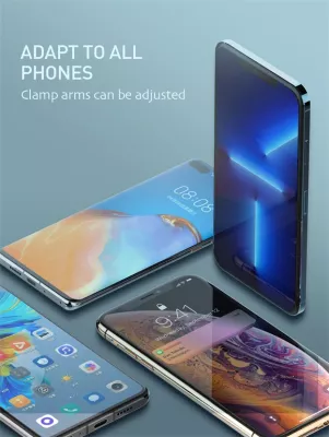 Mbajtës telefoni për veturë LDNIO MG10 gravity, montim në ventilim ajri, 360° rrotullim, i zi