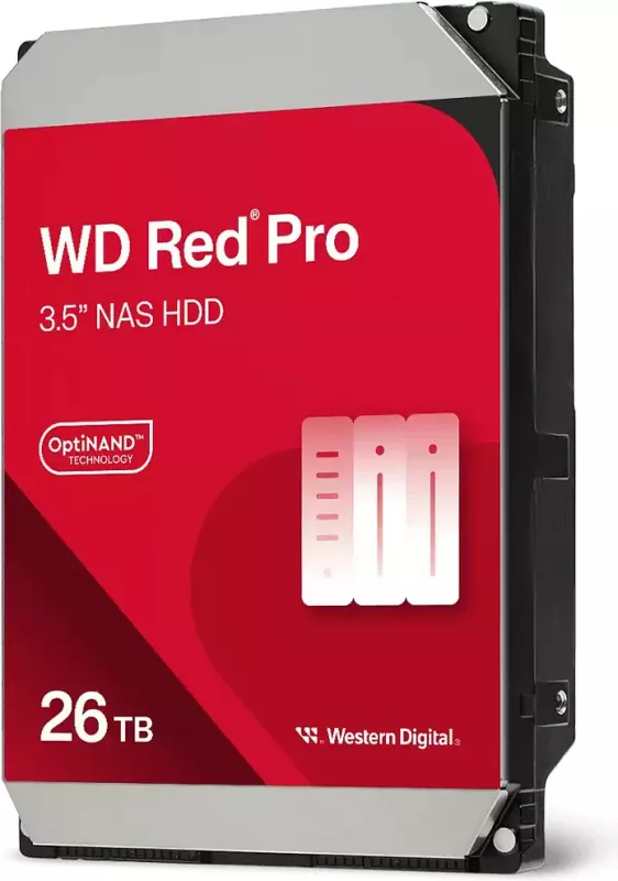 Hard disk i brendshëm Western Digital WD Red Pro 26TB, 3.5", SATA III, 7200RPM