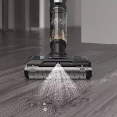 Fshesë me vakum dhe larëse JIMMY HW9, pa kabllo, 21000 mAh, 300 W, e zezë/argjend