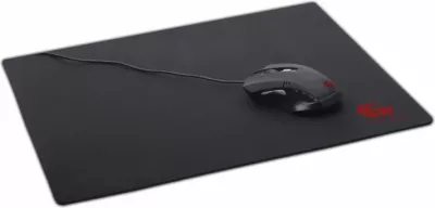 Mouse pad Gembird për gaming, e zezë