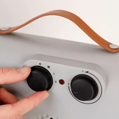 Ngrohës me ventilator Taurus FH2001 2000W, 2 shpejtësi, ajër i ftohtë, vertikal/horizontal, i bardhë/zi