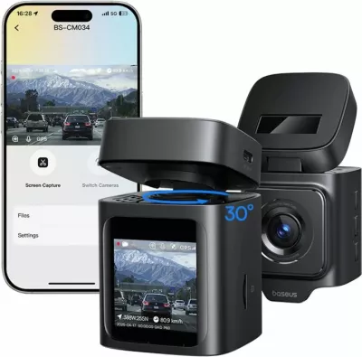 Kamerë veture Baseus PrimeTrip VD1 Pro 4K, e zezë