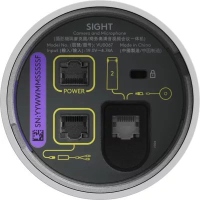 Kamerë konferencash Logitech Sight, CMOS, 4K Ultra HD, e bardhë