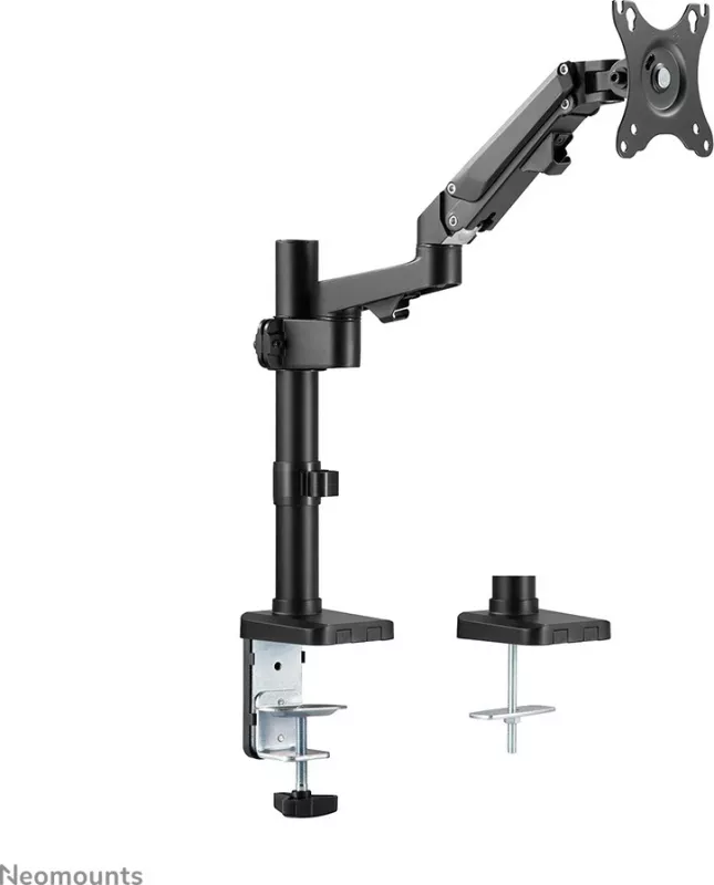 Krah monitori Neomounts DS70-750BL1, gas spring, 17-27 inç, kapacitet 7 kg, e zezë
