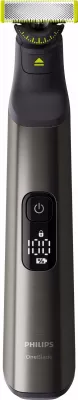 Makinë rroje Philips OneBlade Pro 360 QP6652/61, për fytyrë & trup, 120 min bateri, IPX7, gri, set me krehër preciz 20 gjatësive