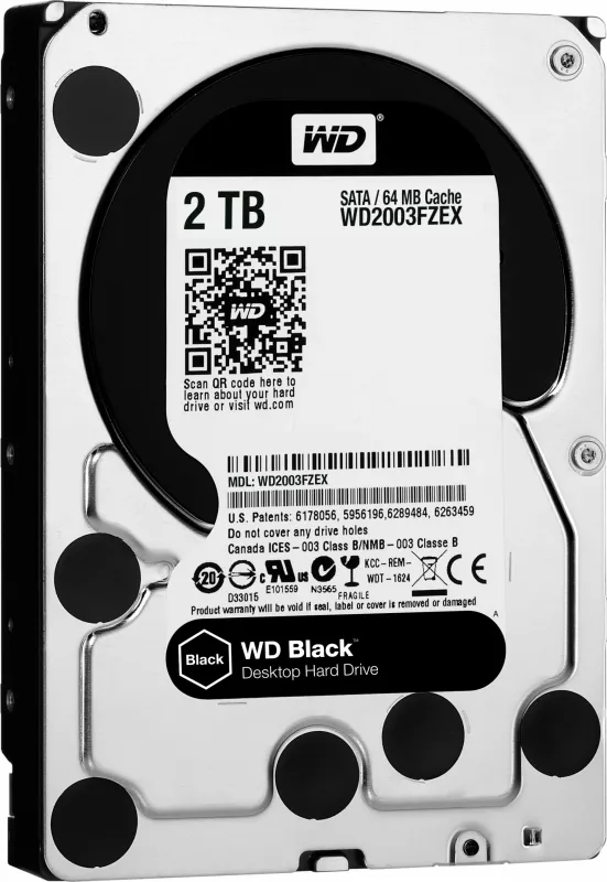 Hard disk Western Digital Black 3.5", 2 TB, 7200 RPM