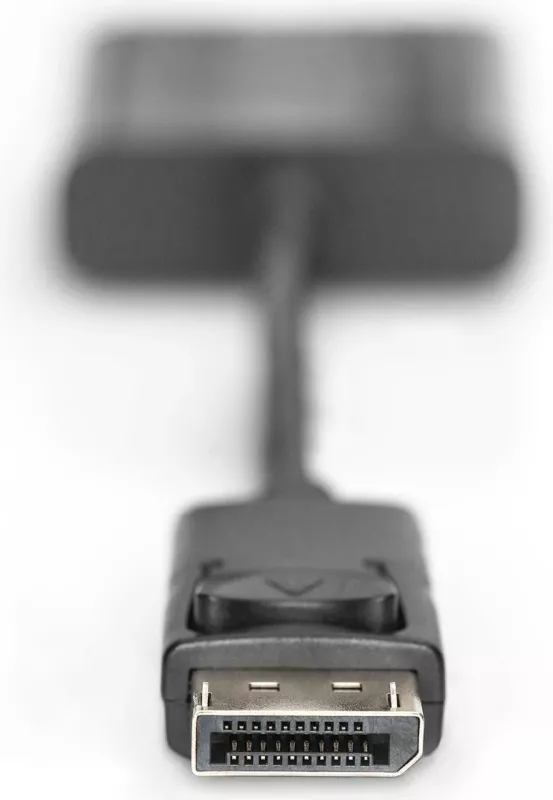 Adapter DisplayPort në VGA Digitus 0.15m, i zi