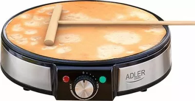 Pjekëse palaçinkash Adler AD3058 1600W, 30 cm, e zezë/inoks